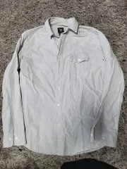 STUSSY バックロゴ シャツ M