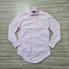 90) ポロ ラルフローレン ピンク ギンガムチェック シャツ