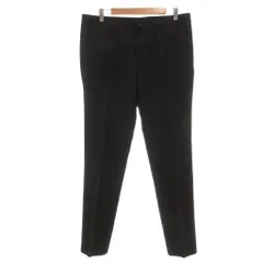 ムッシュニコル monsieur NICOLE タックパンツ スラックス 50 黒 ブラック センタープレス テーパードシルエット /UOのサムネイル