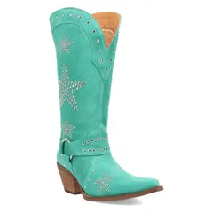 ディンゴ レディース シューズ ブーツ・レインブーツ スエード Dingo Lucky Stars Womensuede Boots Green グリーン