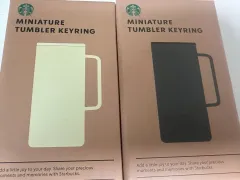 スターバックス ミニチュア ステンレスボトル キーホルダー