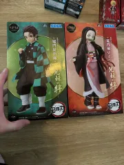 中古 鬼滅の刃 フィギュア セガ 兄妹の絆 竈門 炭治郎&禰豆子 2種セット