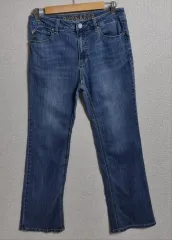 29) バックルー デニムパンツ ジーンズ ストレッチO