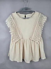 IfニF レディース レース フレア ブラウス