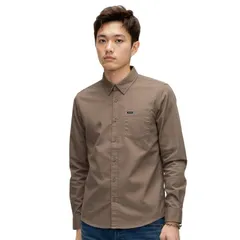 ボルコム メンズ トップス Tシャツ ダウン Mens Volcom Orion Modern Fit Woven Long Sleeve ButtonDown Shirt Khaki カーキ