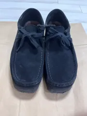 クラークス ワラビー ブラック スウェード 265