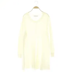 エトレトウキョウ ETRE TOKYO パイルフレアープルオーバー ワンピース ひざ丈 長袖 F 白 ホワイト /MF ■OSのサムネイル