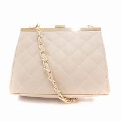 ラピエス La Piece ハンドバッグ ショルダー 3WAY キルティング ベージュ /UO