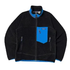 (M) パタゴニア レトロX フリース ジャケット ブラック