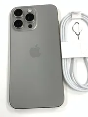 ほぼ未使用 電池100％SIMフリー iPhone15 Pro Max 1TB ナチュラルチタニウム