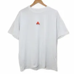 ナイキエーシージー NIKE ACG ACG NRG LBR LUNGS S/S Tシャツ dq1816-121 半袖 カットソー ロゴ刺繡 クルーネック L 白 ホワイト /X
