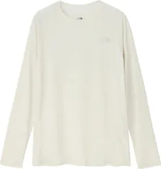 ザ・ノース・フェイス THE NORTH FACE アウトドア ロングスリーブクリスプアクションクルー メンズ 長袖 Tシャツ ロンT トップス ウェア 無地 シンプル 夏 運動 トレーニング 屋外 レジャー  NT12686 W ホワイト
