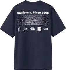 ザ・ノース・フェイス THE NORTH FACE アウトドア ショートスリーブヒストリカルロゴティー メンズ 半袖 Tシャツ トップス 速乾 普段着 コットンライク シンプル お出かけ 夏 ニット生地 柔らかい  NT32407 UN アーバンネイビー