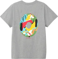 ザ・ノース・フェイス THE NORTH FACE アウトドア ショートスリーブイーエスサーキュレーションティー レディース Tシャツ 半袖 シンプル 吸汗速乾 静電防止 UVガード グラフィック   NTW32584 Z ミックスグレー