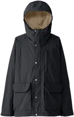 ザ・ノース・フェイス THE NORTH FACE アウトドア マウンテンパーカ メンズ フーディ アウター 上着 ジャケット 撥水 軽量 秋冬 シンプル キャンプ ハイキング 登山 普段使い コットンライク  NP72534 K ブラック