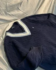 ポロラルフローレン ケーブル クリケット ニット