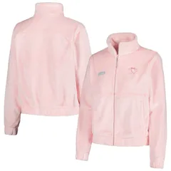 コロンビア レディース アウター ジャケット・ブルゾン Womens Columbia Pink Pittsburgh Penguins Fire Side FullZip Jacket Png Pink ピンク