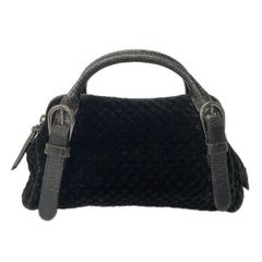 極美品・希少】miumiu ビンテージ ニット レザー ワンショルダーバッグ 