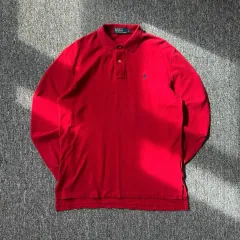 ポロラルフローレン レッド PK カラーTシャツ