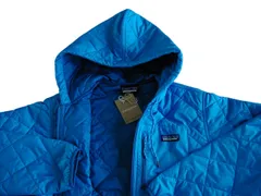 ■送料込■【新品S】 パタゴニア M’s ダイアモンド・キルテッド・ボマー・フーディ ■ patagonia Vessel Blue (VSLB)■