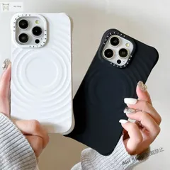 人気 MagSafe対応 iPhoneケース CASETiFY スマホケース ウェーブ シリコン保護ケースiPhone17/17pro/17pro max/iPhone16Pro/iPhone16/iphone15/14/13 多機種対応