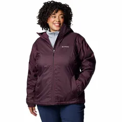 コロンビア レディース アウター ジャケット・ブルゾン プラスサイズ Plusize Columbia Switchback II SherpaLined Jacket Moonvista