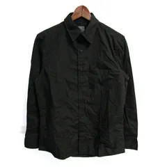 ギャップ 長袖シャツ トップス 無地 コットン メンズ Sサイズ ブラック GAP 【中古】のサムネイル