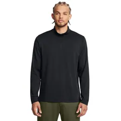 アンダーアーマー メンズ トップス Tシャツ ハーフジップ Mens Under Armour Motion Quarter Zip Top Black ブラック