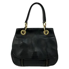 CELINE(セリーヌ) ショルダーバッグ - 黒 ゴールド金具/2WAY/ヴィンテージ レザー