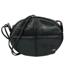 HANAE MORI(ハナエモリ) ショルダーバッグ - 黒 レザー