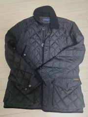 ポロラルフローレン キルティングジャケット ブラック L