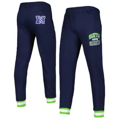 スターター メンズ ボトムス カジュアルパンツ フリース Menstarter College Navy Seattle Seahawks Blitz Fleece Jogger Pantsea Naのサムネイル