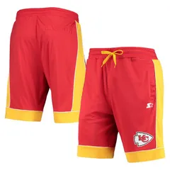 スターター メンズ ボトムス ハーフパンツ・ショーツ ショートパンツ MenstarteredGold Kansas City Chiefs Fan Favorite Fashion Shorts Cのサムネイル