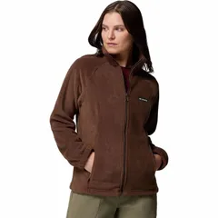 コロンビア レディース アウター ジャケット・ブルゾン プチ フリース Petite Columbia Benton Springs Fleece Jacketobacco