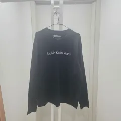 Calvin Klein Jeans(カルヴァンクラインジーンズ) ブラック スウェット Tシャツ