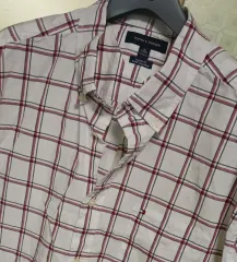 トミー ヒルフィガー 半袖 シャツ チェック柄 105 サイズ