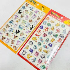 ポケットモンスタークリスタル ボンボン ドロップ ステッカー (Classicあんスタ イーブイ進化)