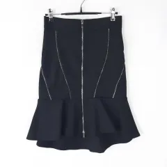 ザラ ジッパーPOINT スカート XS