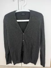 ZARA MAN グレー メンズ カーディガン M