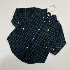 24m 90 ラルフローレン Polo Kids チェックシャツ