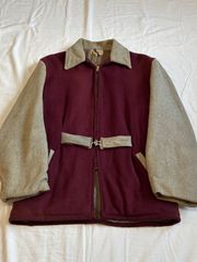50s ウールジャケット CONMAR ツートン ヴィンテージ ロカビリー 