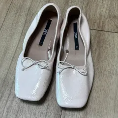 ZARA ザラ バレエコア フラットシューズ 37サイズ