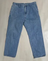 (着用画像) オールドビンテージ ワンタック デニム パンツ