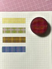 ボーケイ様 CHECK マスキングテープ 5種 まとめ