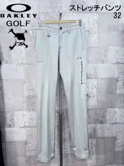 オークリーゴルフ ストライプ ストレッチパンツ 32 OAKLEY GOLF