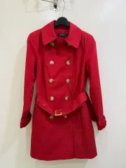 ラルフローレン レッド トレンチ コート（正規品）