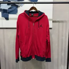 (110) NIKE ジョーダン カジュアル ストリート 刺繍 ジップアップ ジャケット