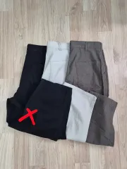 UNIQLO U ワイド ベイカーパンツ 2本 まとめ