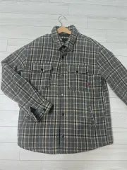 ヴィンテージ CHECK ウール ハーフコート tbj