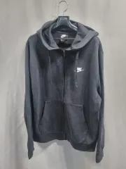 ナイキ ブラック フードジップアップ